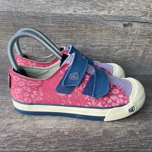 Keen Sula Sneaker Shoes Girl’s Size 3 Pink Floral Double Strap